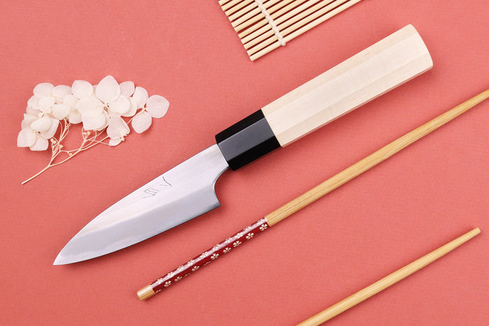 Couteau d'office 9cm japonais artisanal Naoki Mazaki WS2 poli