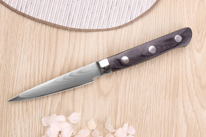 Couteau d'office 9cm japonais Satake Cutlery damas 69 couches