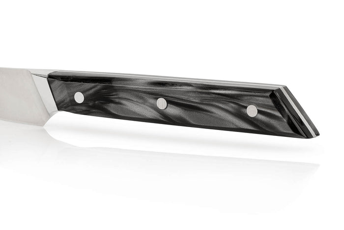 Couteau d'office Arcos Eclipse lame 10cm manche acrylique noir nacré