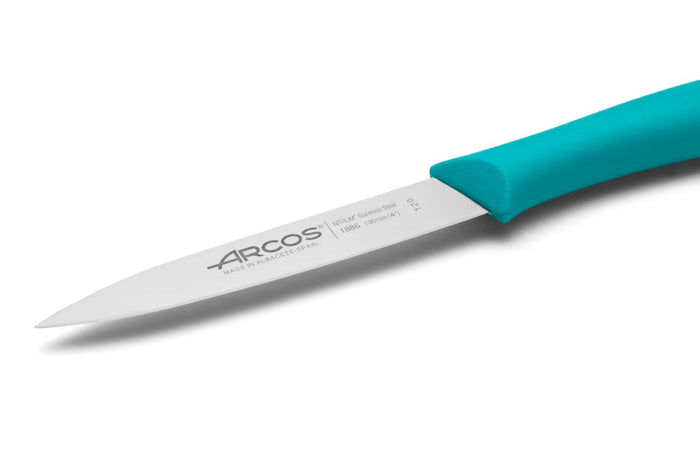 Couteau d'office Arcos Nova 10cm manche bleu turquoise