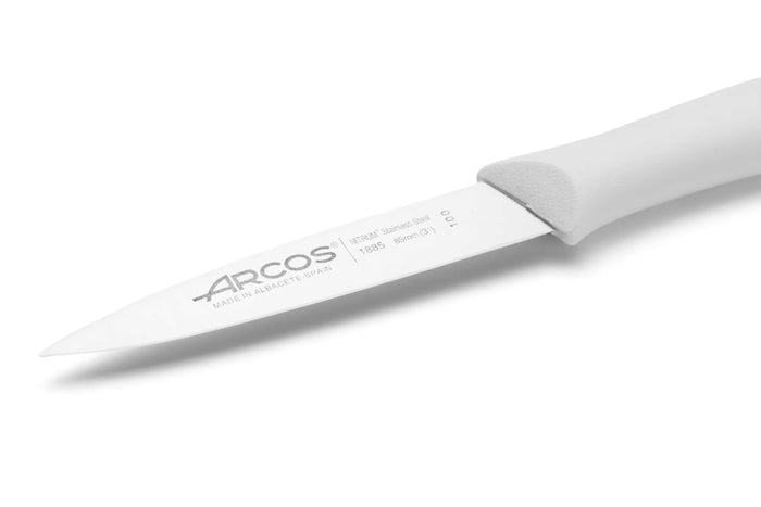 Couteau d'office Arcos Nova 8,5cm manche blanc