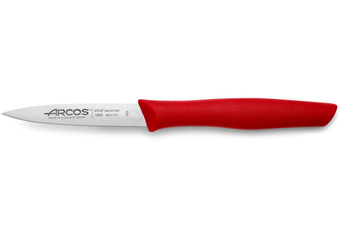 Couteau d'office Arcos Nova 8,5cm manche rouge