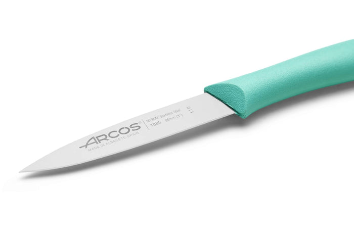 Couteau d'office Arcos Nova 8,5cm manche vert menthe