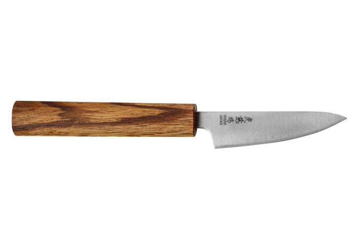 Couteau d'office japonais artisanal Wusaki Migaki G3 8cm