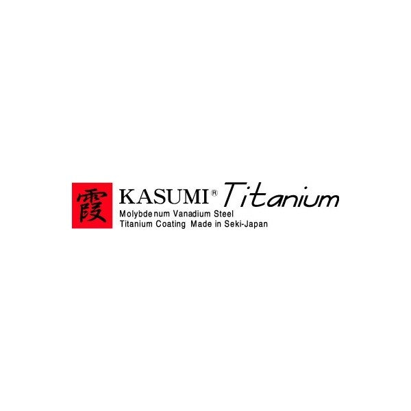 Couteau d'office Kasumi Titanium bleu lame 12cm