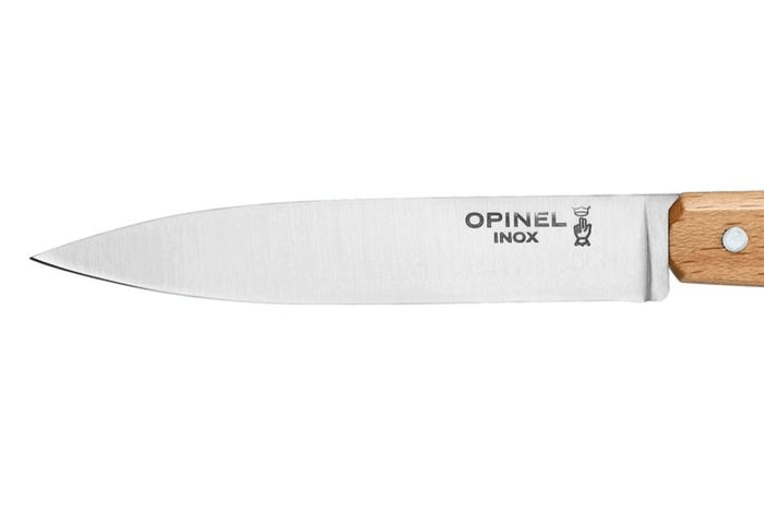 Couteau d'office Opinel n°112 lame inox 10cm manche en hêtre