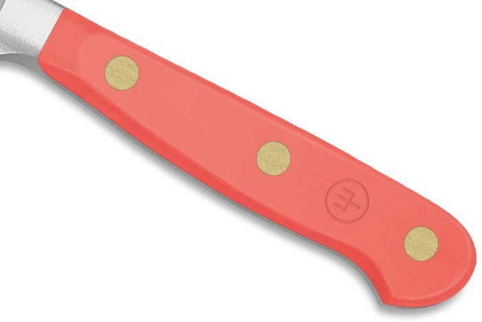 Couteau d'office Wusthof Classic Colour Coral Peach forgé lame 9cm