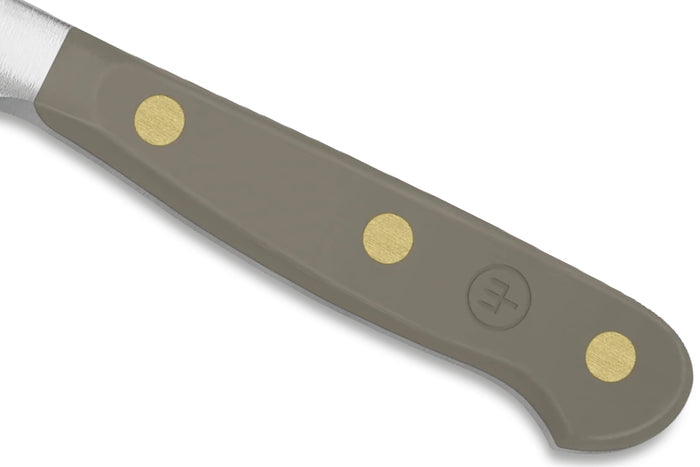Couteau d'office Wusthof Classic Colour Velvet Oyster forgé lame 9cm