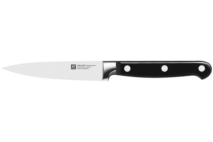 Couteau d'office Zwilling Professional "S" 10cm forgé en acier inoxydable