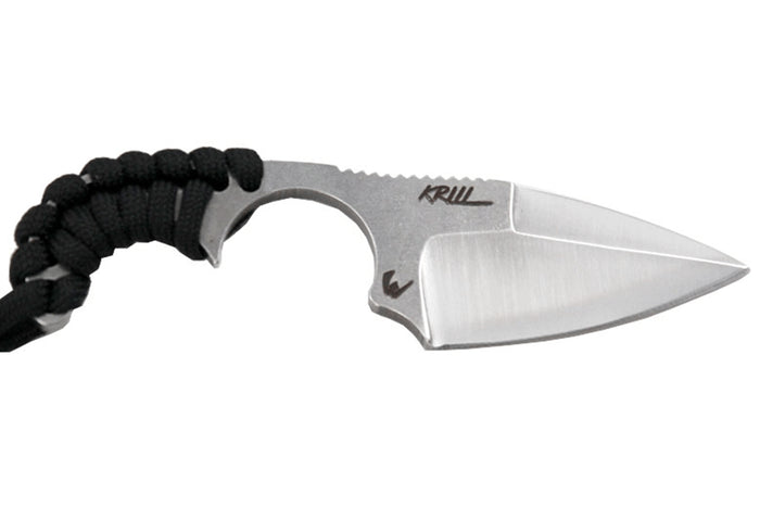 Couteau EDC Wildsteer Krill KR0113 lame 5cm manche paracorde + étui Kydex