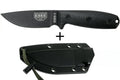 Couteau Esee 3 3PMB-001 lame acier carbone 8,8cm manche G10 noir + étui