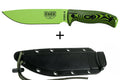 Couteau Esee 6 6PVG-007 lame acier carbone venom green 16,5cm manche G10 vert/noir + étui