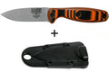 Couteau Esee Xancudo XAN2-006 lame acier inox 7,5cm manche G10 orange et noir + étui