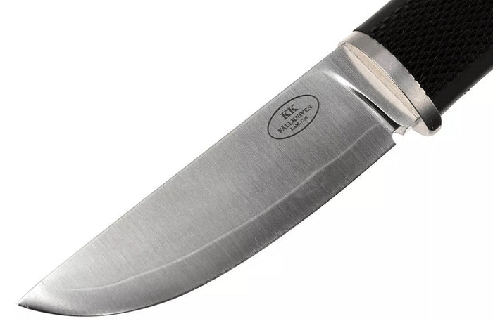 Couteau Fallkniven Kolt Knife KK lame 8,5cm manche thermorun noir + étui en zytel/cuir