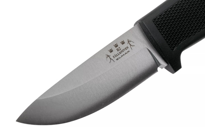 Couteau Fallkniven R2 Scout lame 8cm manche Thermorun noir + étui Zytel