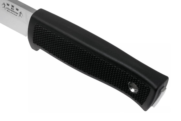 Couteau Fallkniven R2 Scout lame 8cm manche Thermorun noir + étui Zytel
