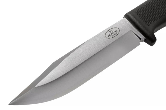 Couteau Fallkniven S1L Forest Knife lame 13cm manche thermorun noir + étui en cuir