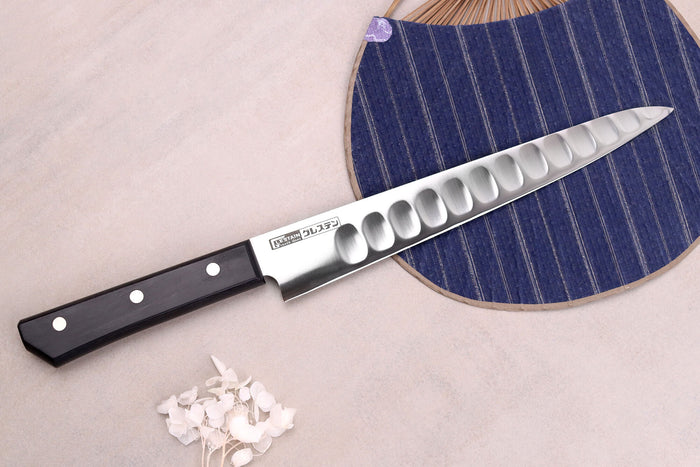 Couteau filet de sole alvéolé japonais Glestain SO Series 24cm