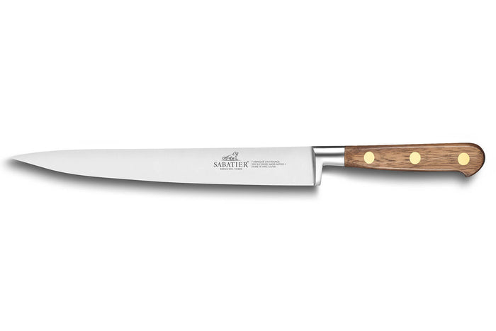 Couteau filet de sole forgé Sabatier Perigord lame 15cm manche en noyer