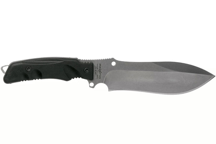 Couteau Fox Military Rimor FX.9CM07 17,5cm manche nylon/fibres de verre noir + étui