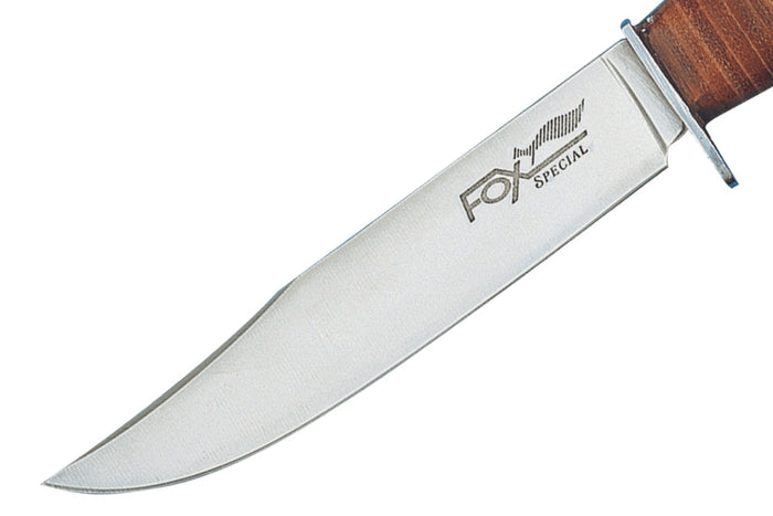 Couteau Fox Scout 610.11 lame 11cm manche en cuir