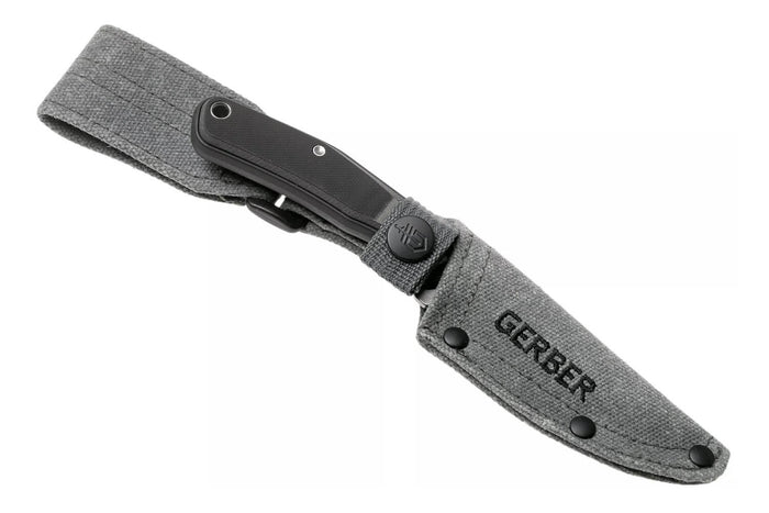 Couteau Gerber Downwind Caper GE001820 lame 8,8cm manche en G10 + fourreau avec mousqueton