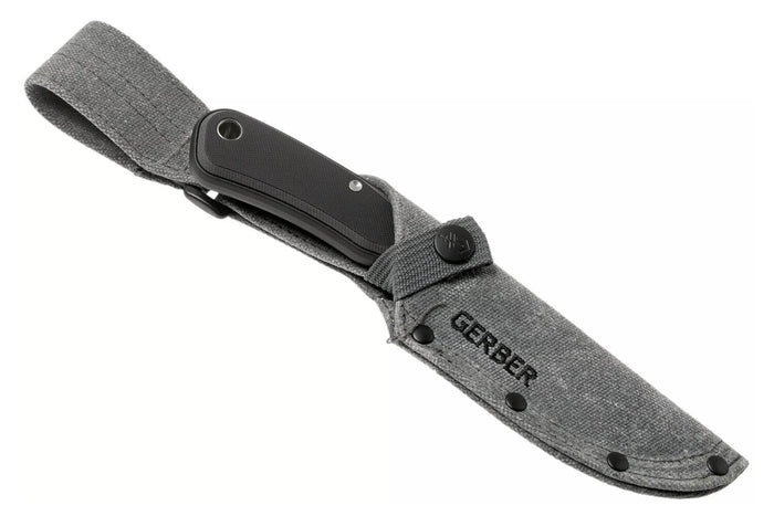 Couteau Gerber Downwind GE001817 lame 10,8cm manche en G10 + étui avec mousqueton