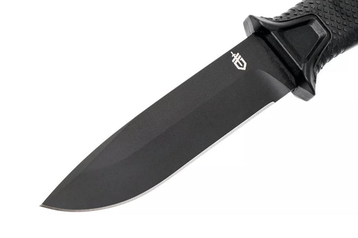 Couteau Gerber Strongarm Black GE003648 lame 12,2cm manche en nylon/fibres de verre noir avec étui