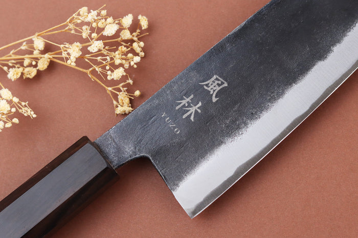 Couteau gyuto 21cm japonais artisanal Yuzo Shinju BS2