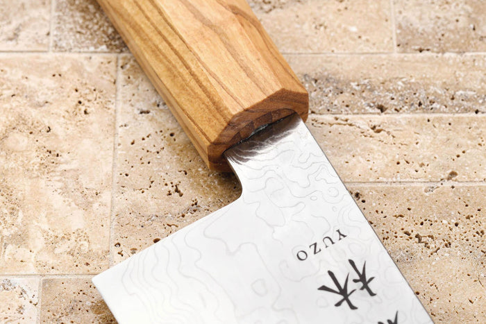 Couteau gyuto 24cm japonais Yuzo Ryuho Damas SG2