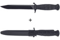 Couteau Herbertz 100617 lame 16,5cm manche polymère noir + étui