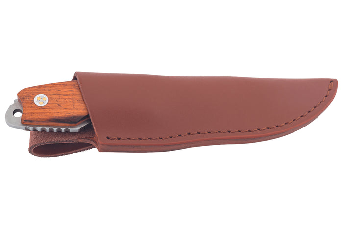 Couteau Herbertz 108010 lame en inox 9,3cm manche en bois de cocobolo avec étui