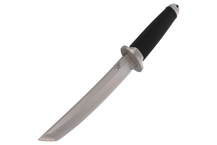 Couteau Herbertz 581318 lame tanto 18cm manche caoutchouc noir + étui en cuir