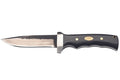 Couteau Herbertz 593413 lame damassée 12cm manche pakkawood riveté + étui en cuir