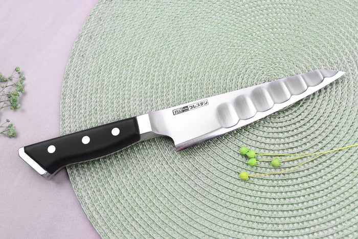 Couteau honesuki alvéolé japonais Glestain K Series 15cm