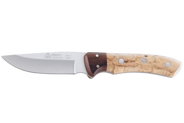 Couteau Puma IP Abedul 309711 lame 10,2cm manche bouleau/cocobolo + étui en cuir