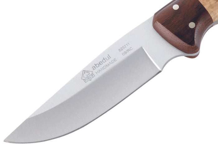 Couteau Puma IP Abedul 309711 lame 10,2cm manche bouleau/cocobolo + étui en cuir