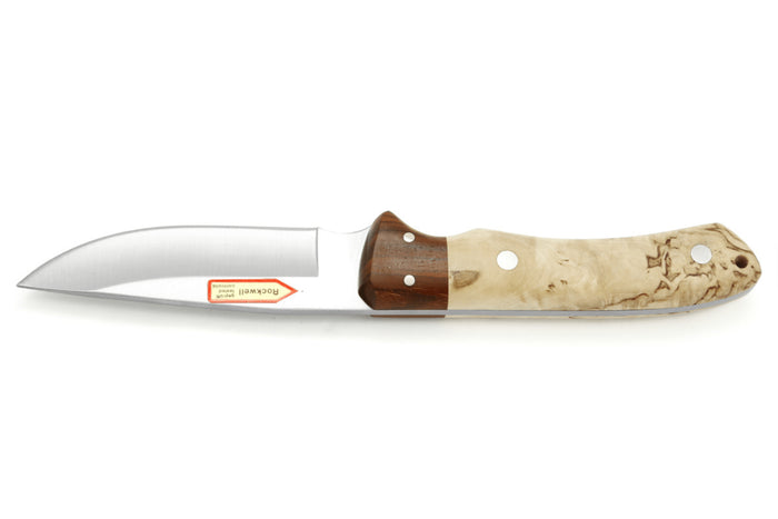 Couteau Puma IP Abedul 309711 lame 10,2cm manche bouleau/cocobolo + étui en cuir