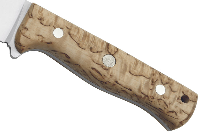 Couteau Puma IP Beaver 270112 lame 11,5cm manche bouleau + étui en cuir