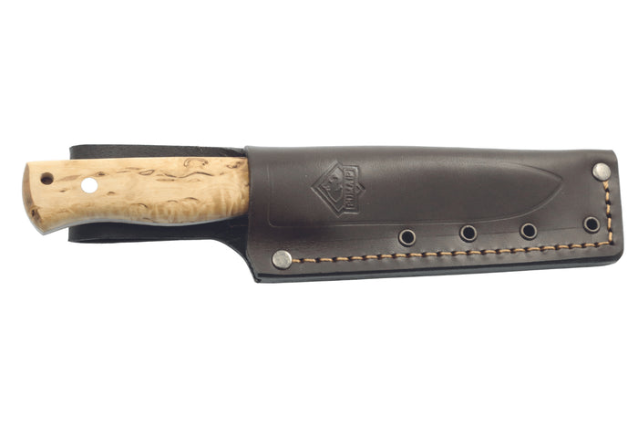 Couteau Puma IP Beaver 270112 lame 11,5cm manche bouleau + étui en cuir