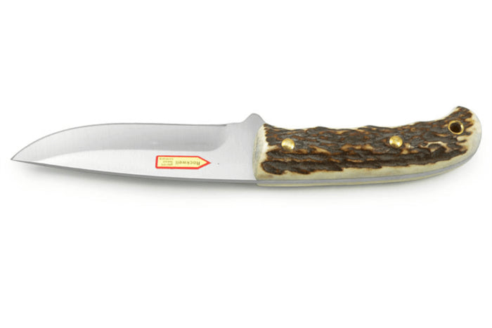 Couteau Puma IP Catamount Stag II 304211 lame 11,1cm manche bois de cerf + étui en cuir