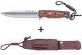 Couteau Puma IP Chispero 335615 lame 15cm manche bois de bocote + étui en cuir + allume-feu