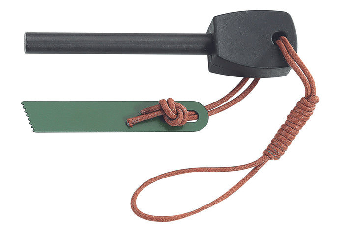Couteau Puma IP Chispero 335615 lame 15cm manche bois de bocote + étui en cuir + allume-feu