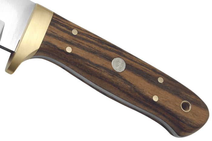 Couteau Puma IP Elk Hunter Eiche 304510 lame 10,5cm manche chêne + étui en cuir
