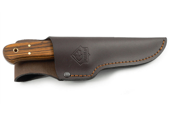 Couteau Puma IP Elk Hunter Eiche 304510 lame 10,5cm manche chêne + étui en cuir