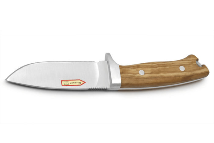 Couteau Puma IP La Cabra 299911 lame 10,2cm manche olivier + étui en cuir