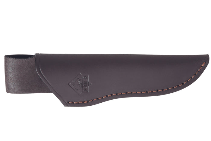 Couteau Puma IP Montero Olive 328512 lame 12cm manche olivier + étui en cuir