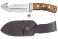 Couteau Puma IP Schwarzwild Olive 328212 lame guthook 12cm manche olivier + étui en cuir