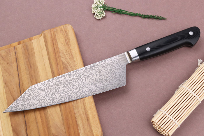 Couteau kengata 19cm japonais Sakai Takayuki Coreless Damascus