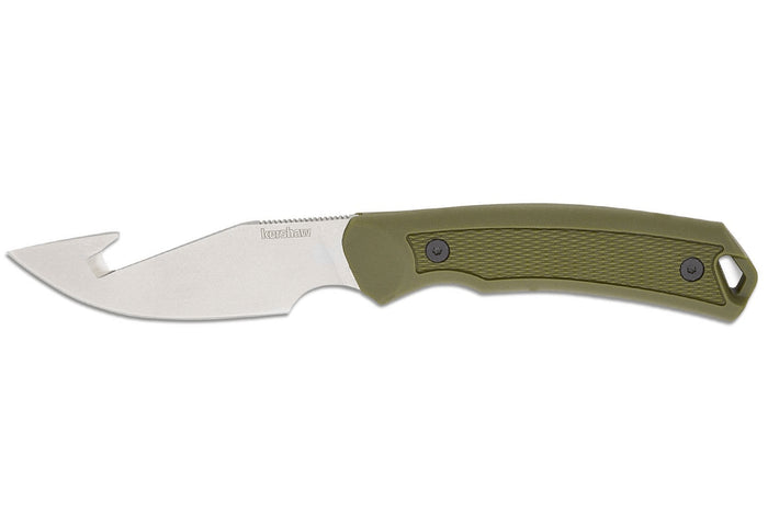 Couteau Kershaw Deschutes Skinner Gut Hook 1883GH lame en inox 10cm + étui